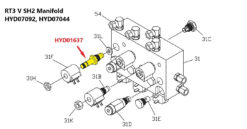 HYD01637 Boss Lift and Angle Valve - Aftermarket - Image 3