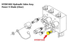 HYD01640 Boss Hydraulic Check Valve - OEM - Image 2