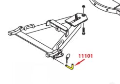 11101 Meyer Hinge Pin Only - OEM - Image 2