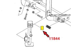 11844 Meyer 2" Receiver Tube Cap for EZ Mount Plus and MD2 Crank Stand - OEM - Image 2