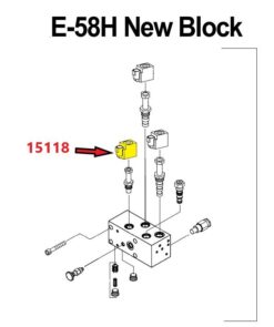Alternative view of Meyer 15118 Square Plastic Coil 10V 16W - OEM