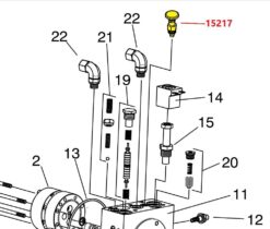 15217 Meyer Needle Valve Lower Adjustment - OEM - Image 2