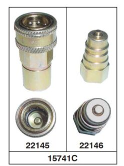 Alternative view of 15741 Meyer 1/4" Pin Style Quick Coupler - OEM