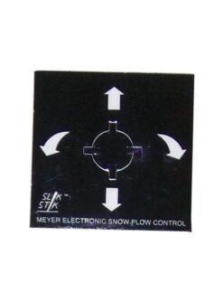 Meyer 22090 Decal for the "Slik Stik" Single Lever Control - OEM
