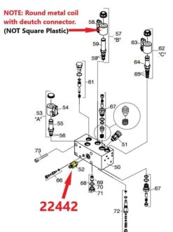 Alternative view of Meyer 22442C SAE Male Threaded Nipple - OEM