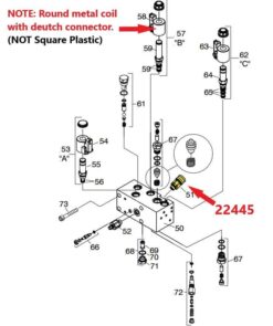 22445C Meyer SAE Female Coupler Half - OEM - Image 2