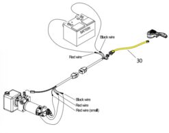 22825 Meyer Harness Control 9 Ft Extension Cord Auto and Power Home Plow  - OEM - Image 4