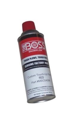 Boss MSC04098 Red Spray Paint 1997 and Newer Plows - OEM