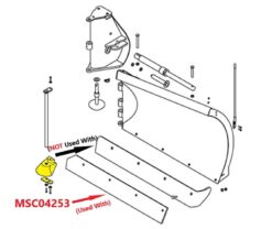 MSC04253 Boss Snow Catcher Kit RT3 with Hardware - OEM - Image 2