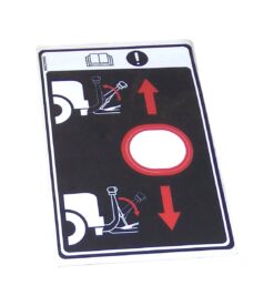 Boss MSC04605 Decal for SmartHitch2 Toggle Switch - OEM