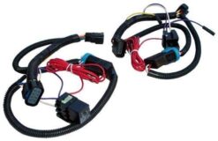 Boss MSC09003 Headlight Adapters Harness 13-Pin 2007 and Newer Chevy 1500 - OEM