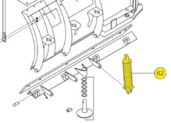 21452 Western Fisher Removable Trip Spring Assembly - OEM - Image 2