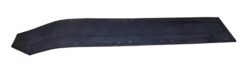 Western 26586 Fisher Rubber Deflector Passenger Side 9'6" - OEM