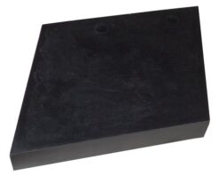 Western 44508 Fisher Rubber Edge for Extension Kit - OEM