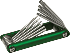 20147 10pc Aluminum Folding Star Key Set
