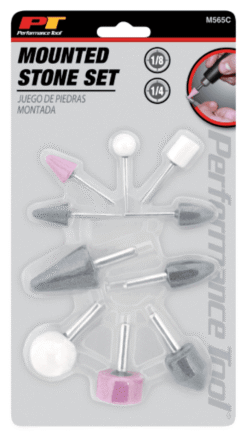 Alternative view of Performance Tool M565C 10pc Mounted Stone Set