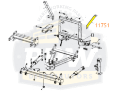 11751 Meyer Light Bracket Left Hand - OEM - Image 2