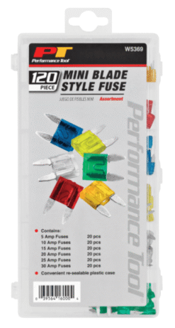 W5369 120pc Mini Fuse Assortment - Image 2
