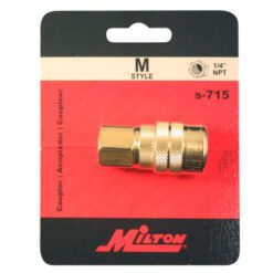 1/4" FNPT Female M-Style KWIK-CHANGE Coupler S-715