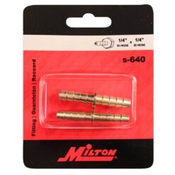 S-640 1/4" ID Hose Mender Fitting - Image 2