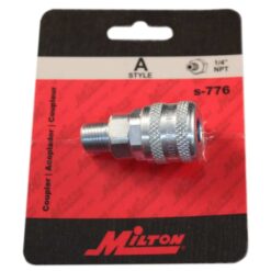 S-776 1/4" MNPT A Style Coupler - Image 2