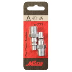 S-777 1/4" MNPT A Style Plug
