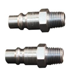 S-1839 1/4" MNPT H Style Air Compressor Quick Connect Air Fitting Plug