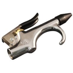 S-148 1/4" NPT Lever Blow Gun Tool - Rubber and Safety Tip Nozzles - Image 2