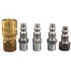 S-211 1/4" NPT M Style Coupler and Plug Kit