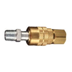 S-711 1/4" NPT M Style Coupler and Plug