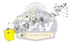 15144 Meyer Home Plow Reservoir Plastic - OEM - Image 2