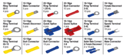 W5213 160pc Wire Terminal Assortment - Image 3