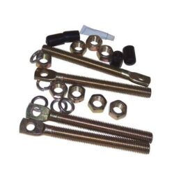 SnowDogg 16101210 Spring Mount Eye Bolt Kit Set of 4