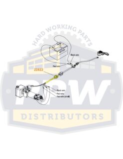 Meyer 22822 Auto Angle Home Plow Harness Plow Side C1H Up/Down - OEM