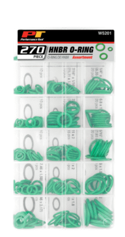 Alternative view of Performance Tool W5201 270pc HNBR O-Ring Assortment