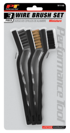 Alternative view of Performance Tool W1148 3 Pc Miniature Brush Set