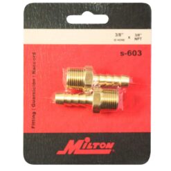 S-603 3/8" MNPT 3/8" ID Hose End Fitting - Image 2
