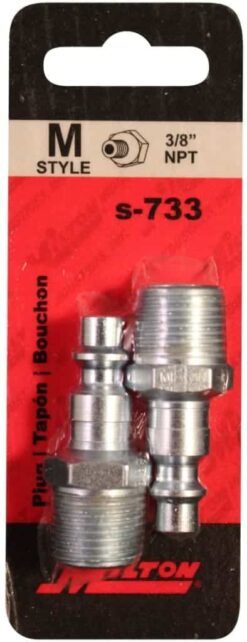 S-733 3/8" MNPT M Style Plug