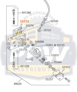 Alternative view of Western 55252 O-Ring 015 - OEM