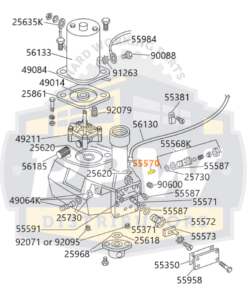 Alternative view of Western 55570 Fisher Shuttle - OEM