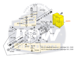 Western 56291 Fisher Cover Assembly - OEM - Image 3