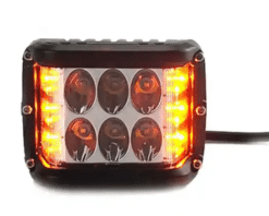 LED Side Shooter Pod 12V 60W 3,600LM Waterproof IP68, PAIR - Image 2