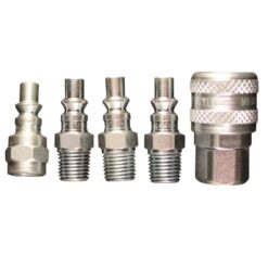 S-213 5pc 1/4" NPT A Style Coupler and Plug Kit