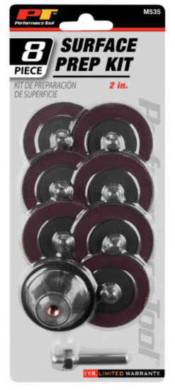 M535 8pc 2" Surface Prep Kit - Image 2