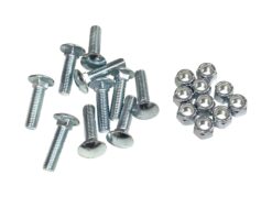 Boss BAX00034 Cutting Edge Bolt Kit 1/2" X 2" 10pc Bolts and Nuts - Aftermarket