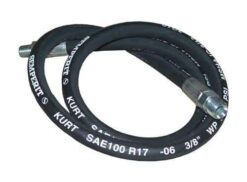 Boss HYD01707 Hose 3/8" X 48", 3/8" MP X 1/4" MP - Aftermarket