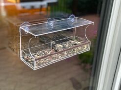 Acrylic suction cup window bird feeder - Image 6