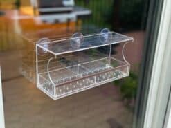 Acrylic suction cup window bird feeder - Image 3
