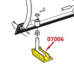 Alternative view of Meyer 07006 Shoe Runner for 09126 Shoe Assembly - Aftermarket