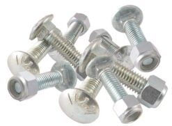 Meyer 08184 Cutting Edge Bolt Kit 1/2" X 2", Pack of 9 Bolts and Lock Nuts - Retail Packaged, Aftermarket